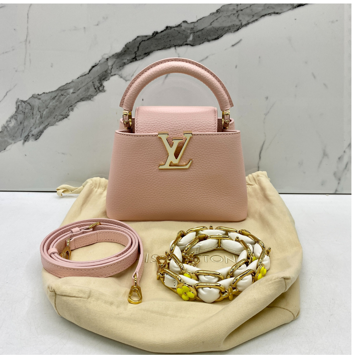 BORSA MINI LOUIS VUITTON CAPUCINES