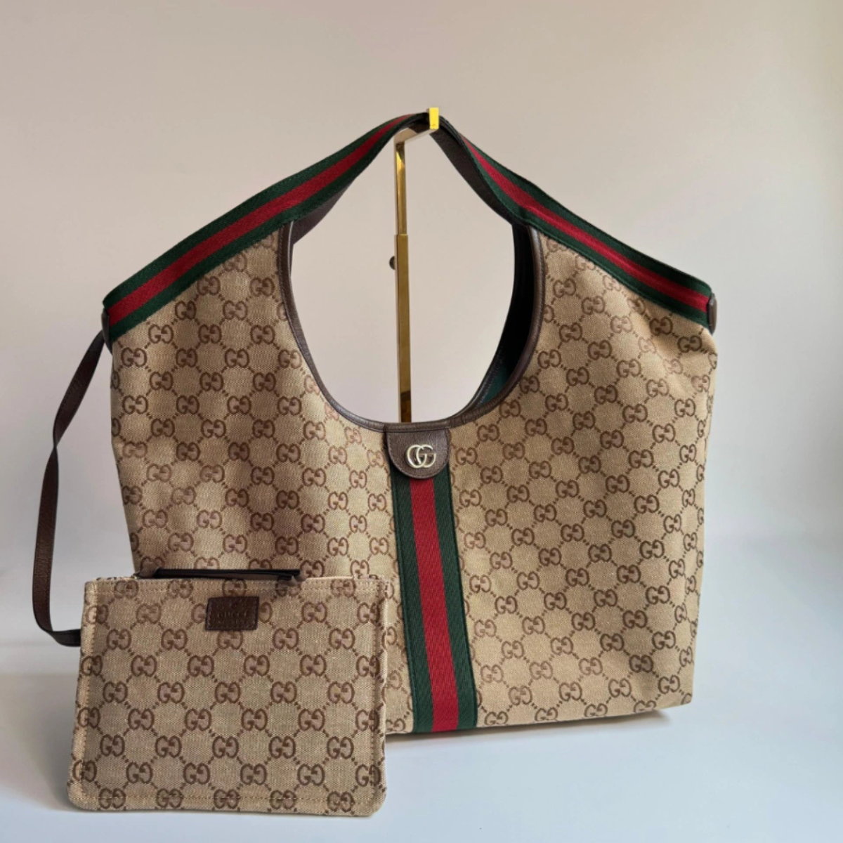 BORSA SHOPPER GIGLIO GRANDE GUCCI