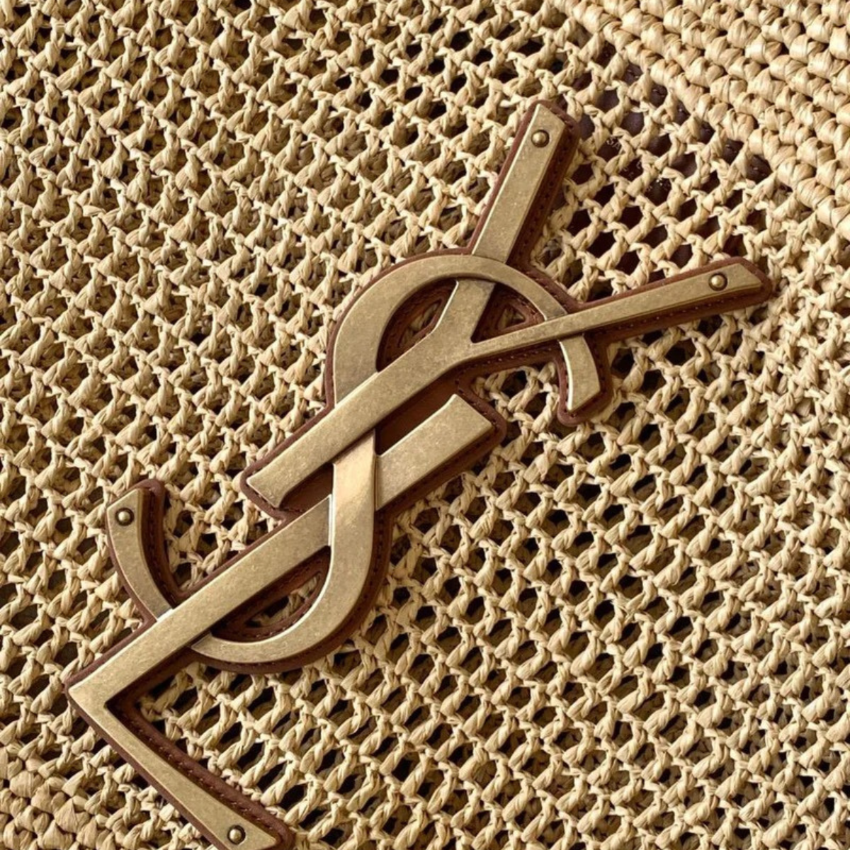 BORSA ICARE YVES SAINT LAURENT IN RAFIA