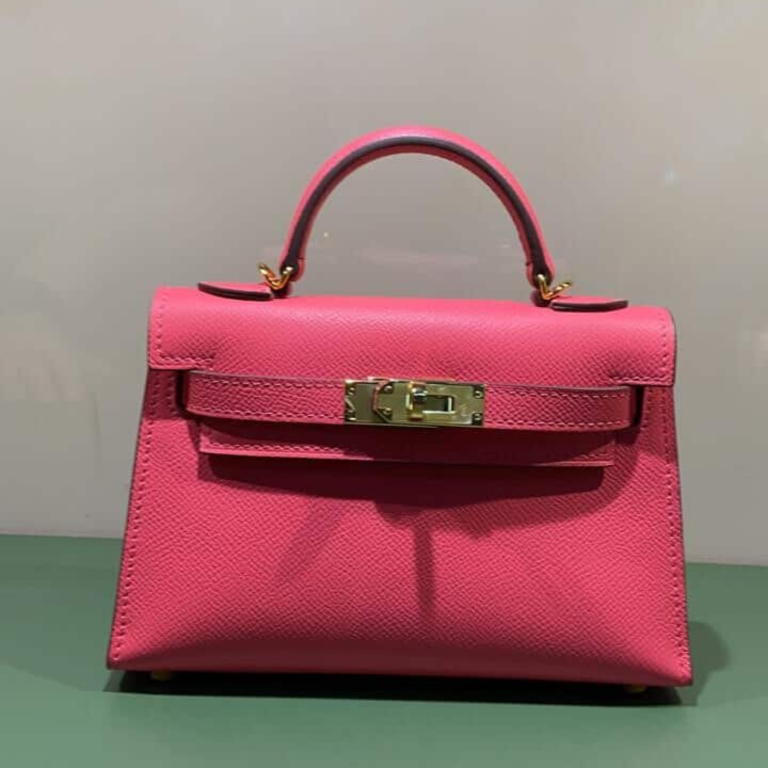 BORSA HERMÈS KELLY 20 CON FERRAMENTA ORO ROSA