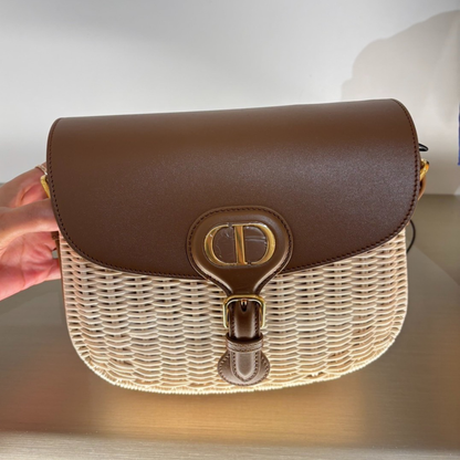 SET BORSA DIOR BOBBY MEDIA E CIABATTE CON ZEPPA 30 MONTAIGNE