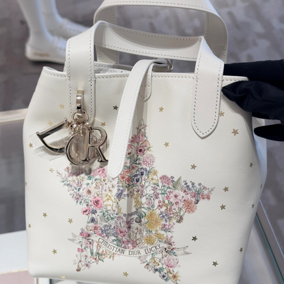 BORSA TOTE VERTICALE PICCOLA DIOR LUCKY DIOR TOUJOURS