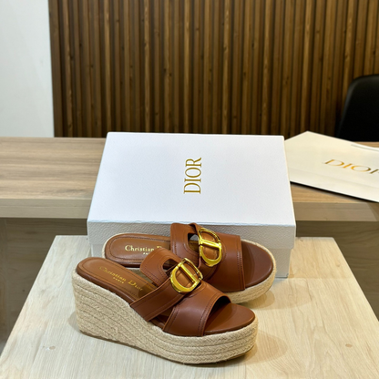 SET BORSA DIOR BOBBY MEDIA E CIABATTE CON ZEPPA 30 MONTAIGNE