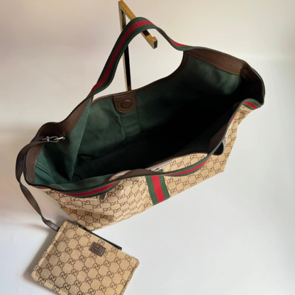 BORSA SHOPPER GIGLIO GRANDE GUCCI