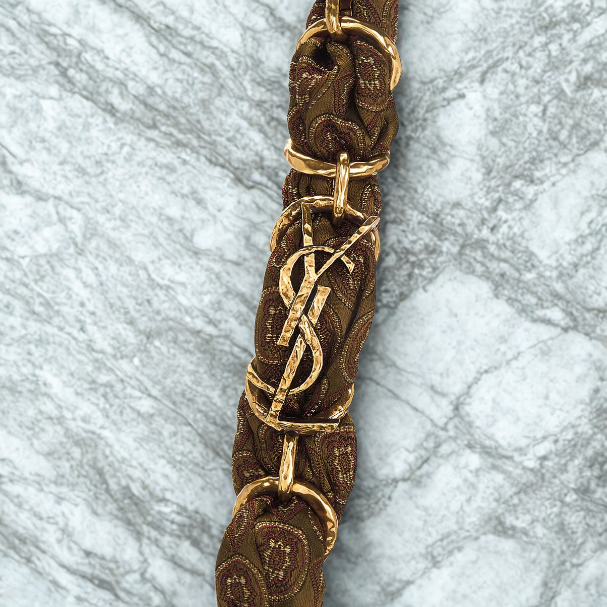 YVES SAINT LAURENT – BORSA AMALIA IN JACQUARD