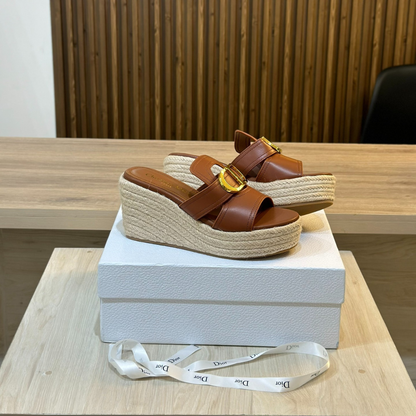 SET BORSA DIOR BOBBY MEDIA E CIABATTE CON ZEPPA 30 MONTAIGNE