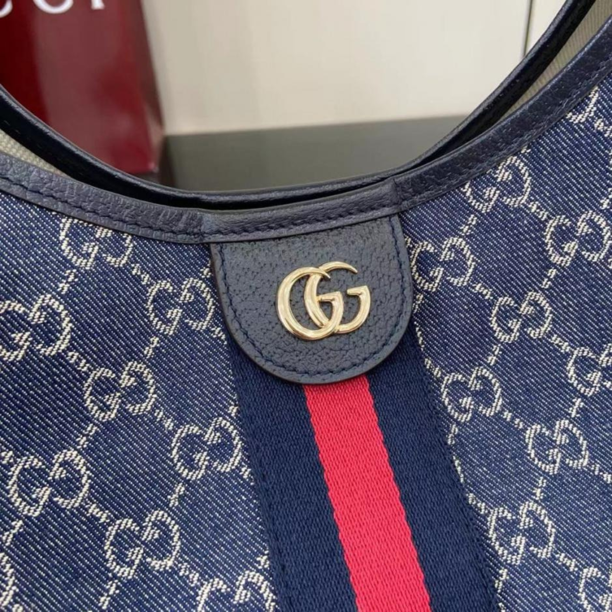 BORSA SHOPPER GIGLIO GRANDE GUCCI