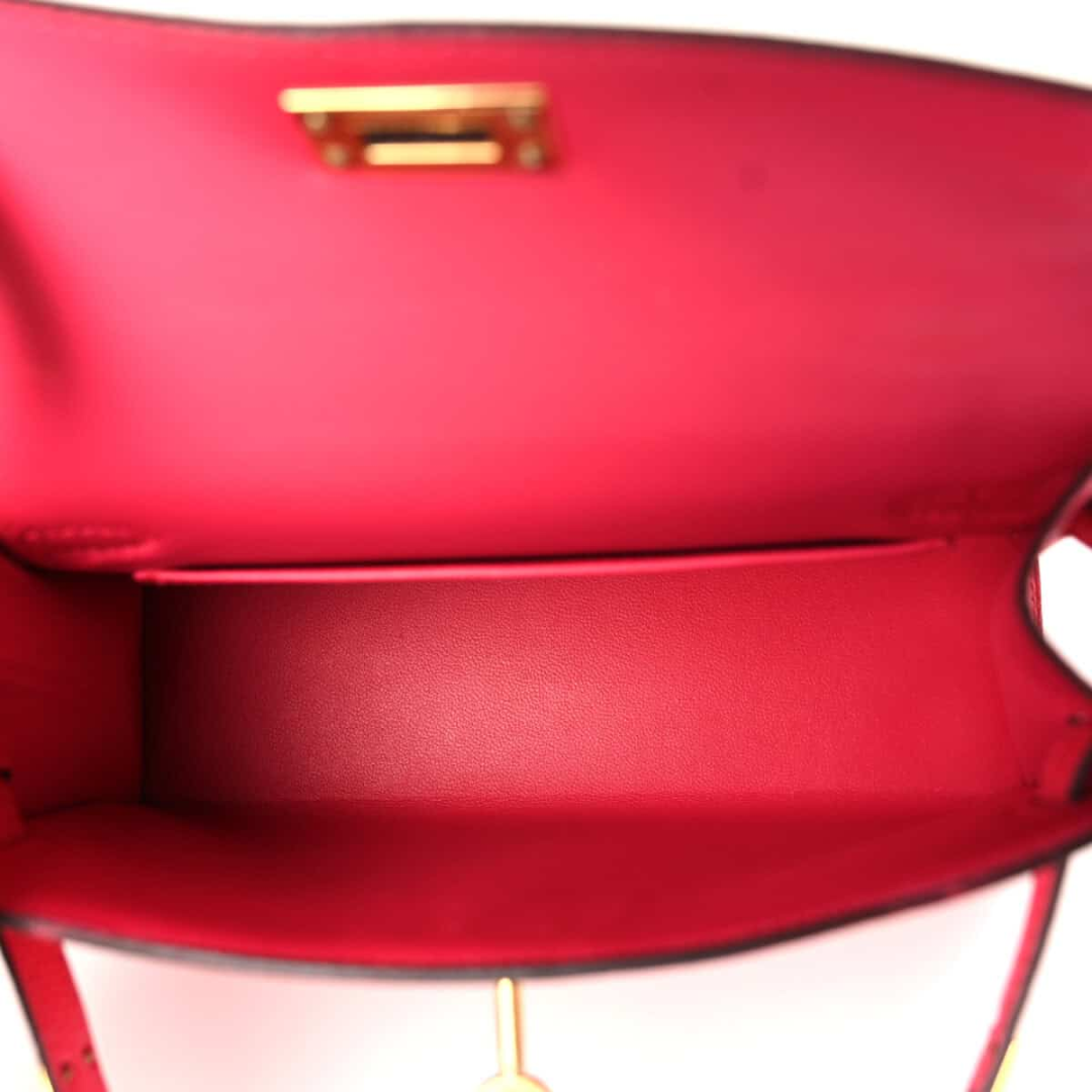 BORSA HERMÈS KELLY 20 CON FERRAMENTA ORO ROSA