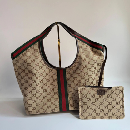BORSA SHOPPER GIGLIO GRANDE GUCCI