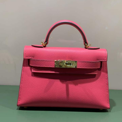 BORSA HERMÈS KELLY 20 CON FERRAMENTA ORO ROSA