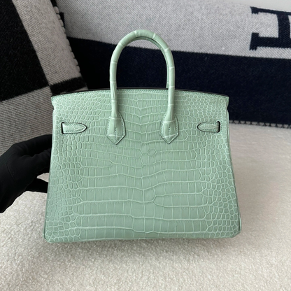HERMÈS KELLY 28 VERT D'EAU ALLIGATOR – EDIZIONE LIMITATA