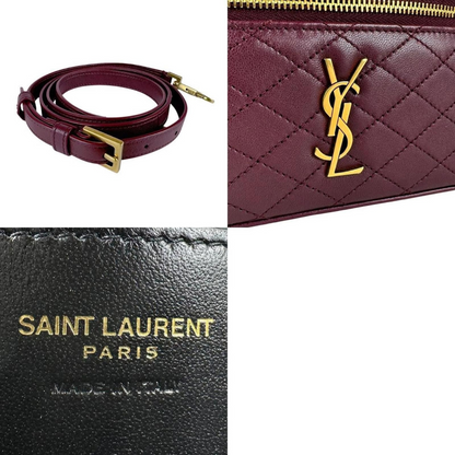 BORSA DA BAGNO YVES SAINT LAURENT GABY IN PELLE DI AGNELLO