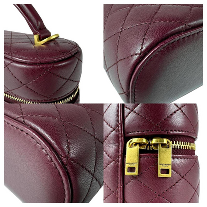 BORSA DA BAGNO YVES SAINT LAURENT GABY IN PELLE DI AGNELLO