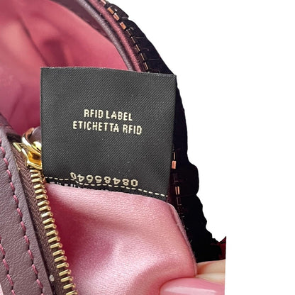 BORSA BAGUETTE FENDI IN PAILLETTES ROSSE